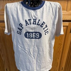 Gap Kids Girls Large (10-12) Crew Neck Tee 100% Cotton Gap Athletic 1969